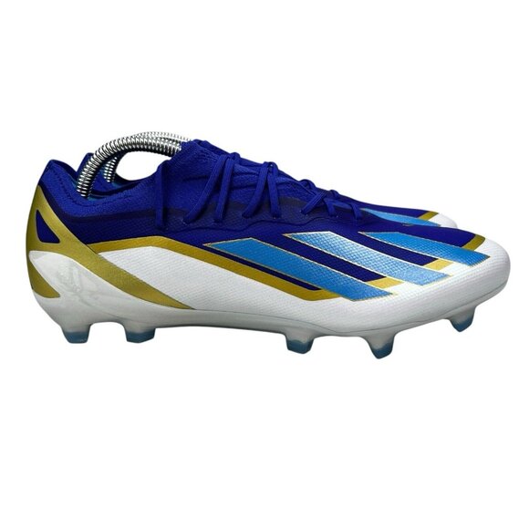 Adidas X Crazyfast Elite FG Messi Blue Soccer Cleats ID0710 Men's Sz 7.5 - 11.5 - Picture 1 of 10